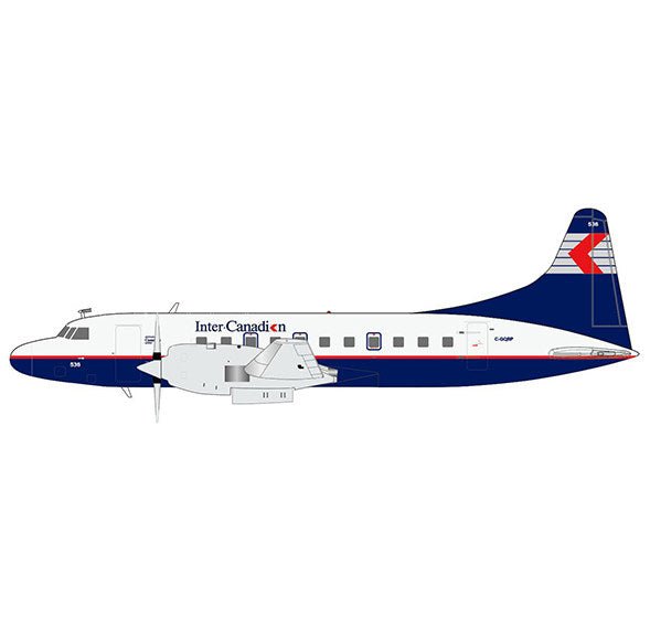 Pre-Order JC Wings XX20547 1:200 Inter Canadian Convair CV580 Reg: C-GQBP
