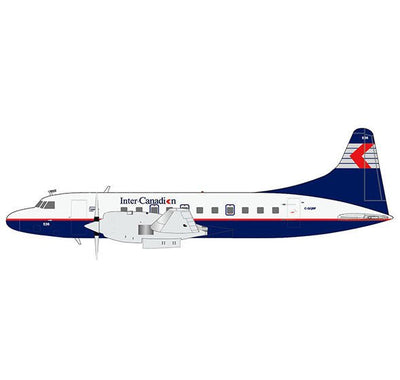 Pre-Order JC Wings XX20547 1:200 Inter Canadian Convair CV580 Reg: C-GQBP
