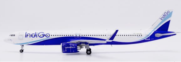Pre - Order JC Wings XX20593 1:200 Indigo Airbus A321NEO Reg: VT - ICQ