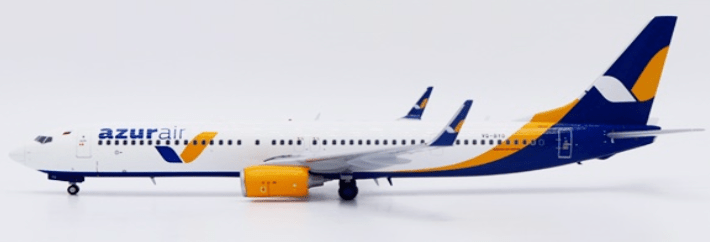 Pre - Order JC Wings XX20613 1:200 Azur Air Boeing 737 - 900ER Reg: VQ - BYO