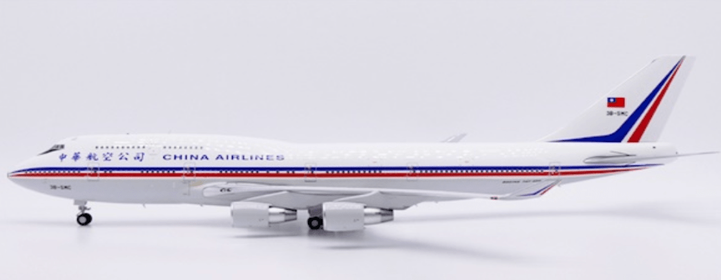 Pre - Order JC Wings XX20660 1:200 China Airlines Boeing 747 - 400 Reg: 3B - SMC