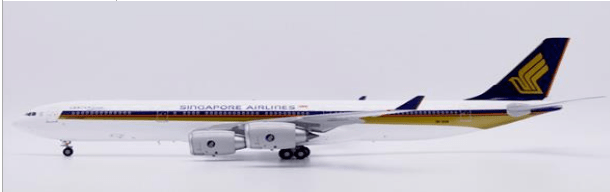 Pre - Order JC Wings XX20673 1:200 Singapore Airlines Airbus A340 - 500 "Leadership" Reg: 9V - SGB