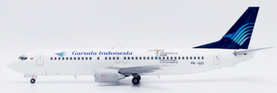 Pre - Order JC Wings XX20738 1:200 Garuda Indonesia Boeing 737 - 800 "Visit Indonesia 2008" Reg: PK - GZI
