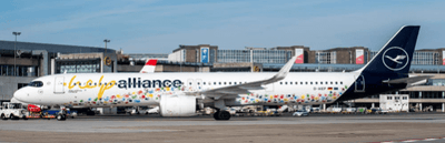 Pre - Order JC Wings XX20749 1:200 Lufthansa Airbus A321NEO "Help Alliance" Reg: D - AIEP