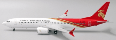 Pre - Order JC Wings XX2216 1:200 Shenzhen Airlines Boeing 737 MAX 8 B - 1160