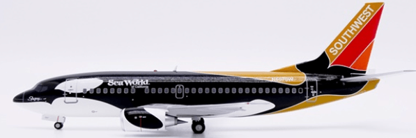 Pre - Order JC Wings XX2377 1:200 Southwest Airlines Boeing 737 - 500 "Sea World of California" Reg: N507SW