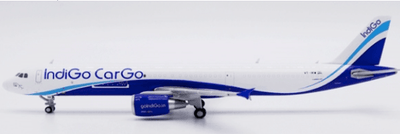 Pre - Order JC Wings XX40175 1:400 Indigo Cargo Airbus A321(P2F) Reg: VT - IKW