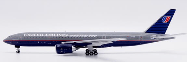 Pre - Order JC Wings XX40207 1:400 United Airlines Boeing 777 - 200 "Battleship""Boeing 777" Reg: N777UA