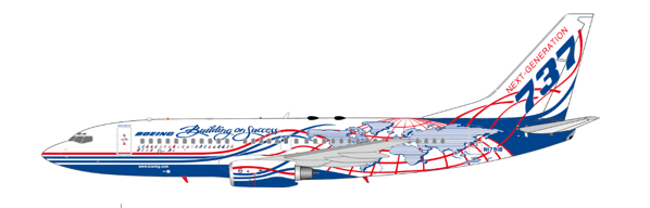 JC Wings XX40219 1:400 Boeing House Color 737-700 – MTS Aviation Models