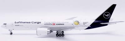 Pre - Order JC Wings XX40226C 1:400 Lufthansa Cargo Boeing 777F "Sustainable Aviation Fuel" "Interactive Series" D - ALFG