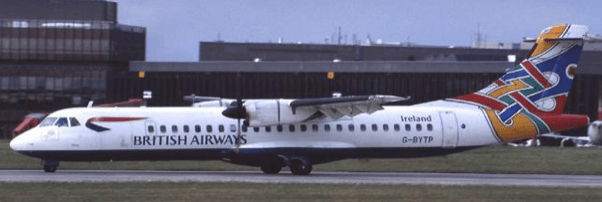 JC Wings XX40266 1:400 British Airways ATR72-200
