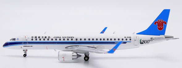 Pre - Order JC Wings XX40276 1:400 China Southern Airlines Embraer ERJ - 190LR "800th E - Jet" B - 3199