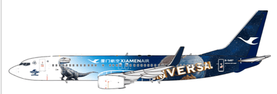 Pre - Order JC Wings XX40292 1:400 Xiamen Airlines Boeing 737 - 800 "Universal Beijing Resort" Reg: B - 5487