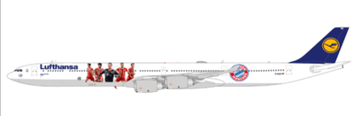 Pre - Order JC Wings XX40390 1:400 Lufthansa Airbus A340 - 600 "FC Bayern München" Reg: D - AIHZ