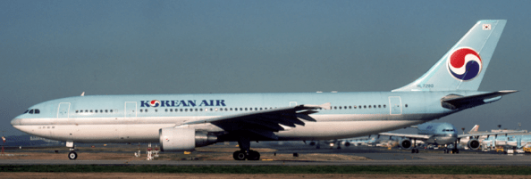 Pre - Order JC Wings XX40437 1:400 Korean Air Airbus A300 - 600R Reg: HL7280