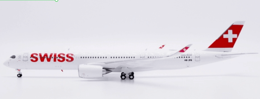 Pre - Order JC Wings XX40769A 1:400 Swiss Airbus A350 - 900XWB Reg: HB - IFB "Flaps Down"