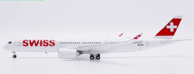 Pre - Order JC Wings XX40769A 1:400 Swiss Airbus A350 - 900XWB Reg: HB - IFB "Flaps Down"