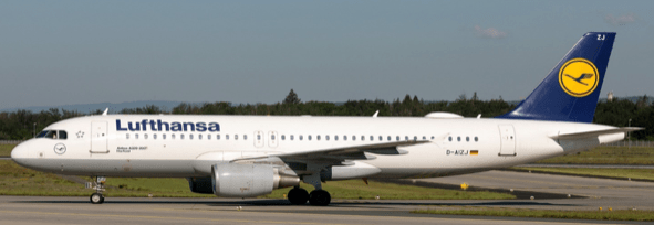 Pre - Order JC Wings XX40781 1:400 Lufthansa Airbus A320 "OC" Reg: D - AIZJ