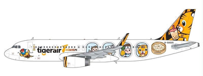 Pre-Order JC Wings XX40914 1:400 Tigerair Taiwan Airbus A320 "Okayama Momotaro" Reg: B-50005