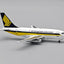 Pre - Order JFox JF - 737 - 1 - 003 1:200 737 - 112 Singapore Airlines 9V - BBE