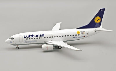Pre - Order JFox JF - 737 - 3 - 002 1:200 737 - 300 Lufthansa Express “Berlin 2000” D - ABED