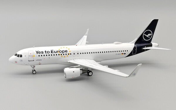 Pre - Order JFox JF - A320 - 059 1:200 A320 - 214 Lufthansa “Yes to Europe”