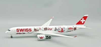 Pre - Order JFox JF - A350 - 9 - 018C 1:200 A350 - 900 Swiss “Wanderlust Livery”