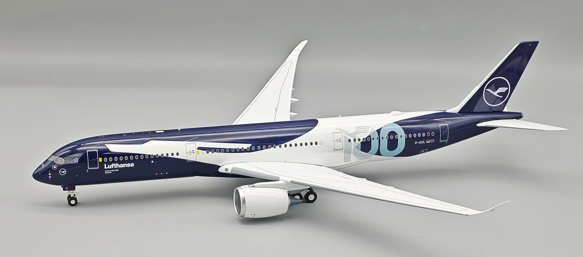 Pre-Order JFox JF-A350-9-027 1:200 A350-941 Lufthansa - 100th Year Anniversary - D-AIXL