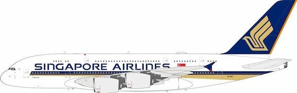 Pre - Order JFox JF - A380 - 002 1:200 A380 - 800 Singapore Airlines 9V - SKZ