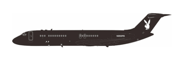 Pre - Order JFox JF - DC9 - 3 - 001 1:200 DC - 9 - 32 Playboy N950PB