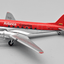Pre - Order JP60 Models JP60 - AV - DC - HK122 1:200 Douglas DC - 3 - Avianca Colombia HK - 122 HK - 122