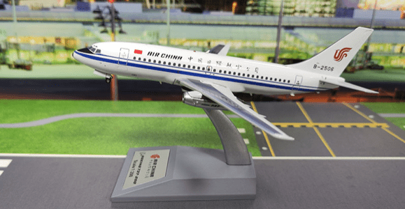 Pre - Order KJ Models KJ - B732 - 201 1:200 B - 2506 Air China Boeing 737 - 200