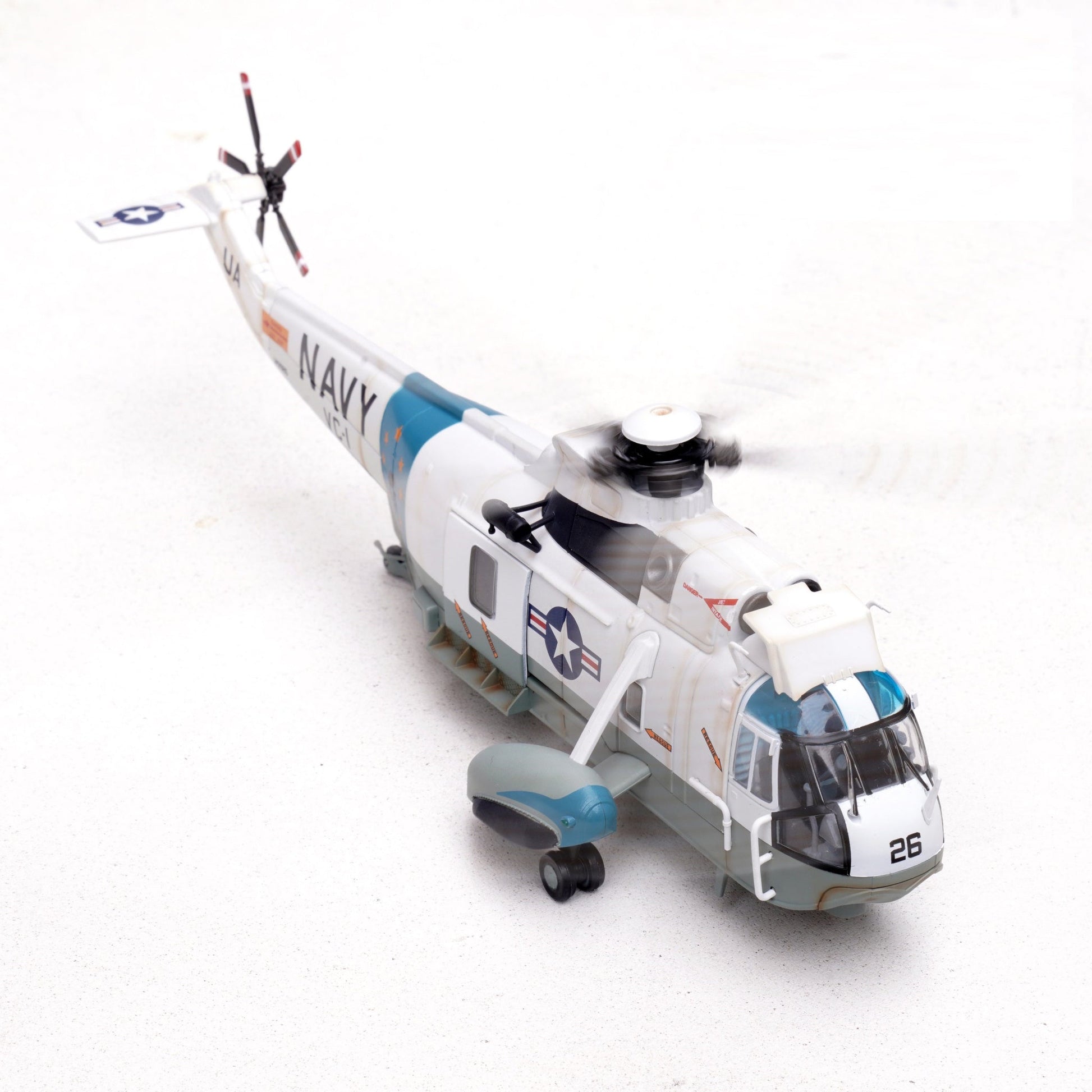 Pre - Order Legion Models LEG - 14055LC 1:72 SH - 3H Sea King – 149925/UA 26, Fleet Composite Squadron 1 (VC - 1) "Blue Alii," U.S. Navy, NAS Barbers Point, Hawaii, 1970s