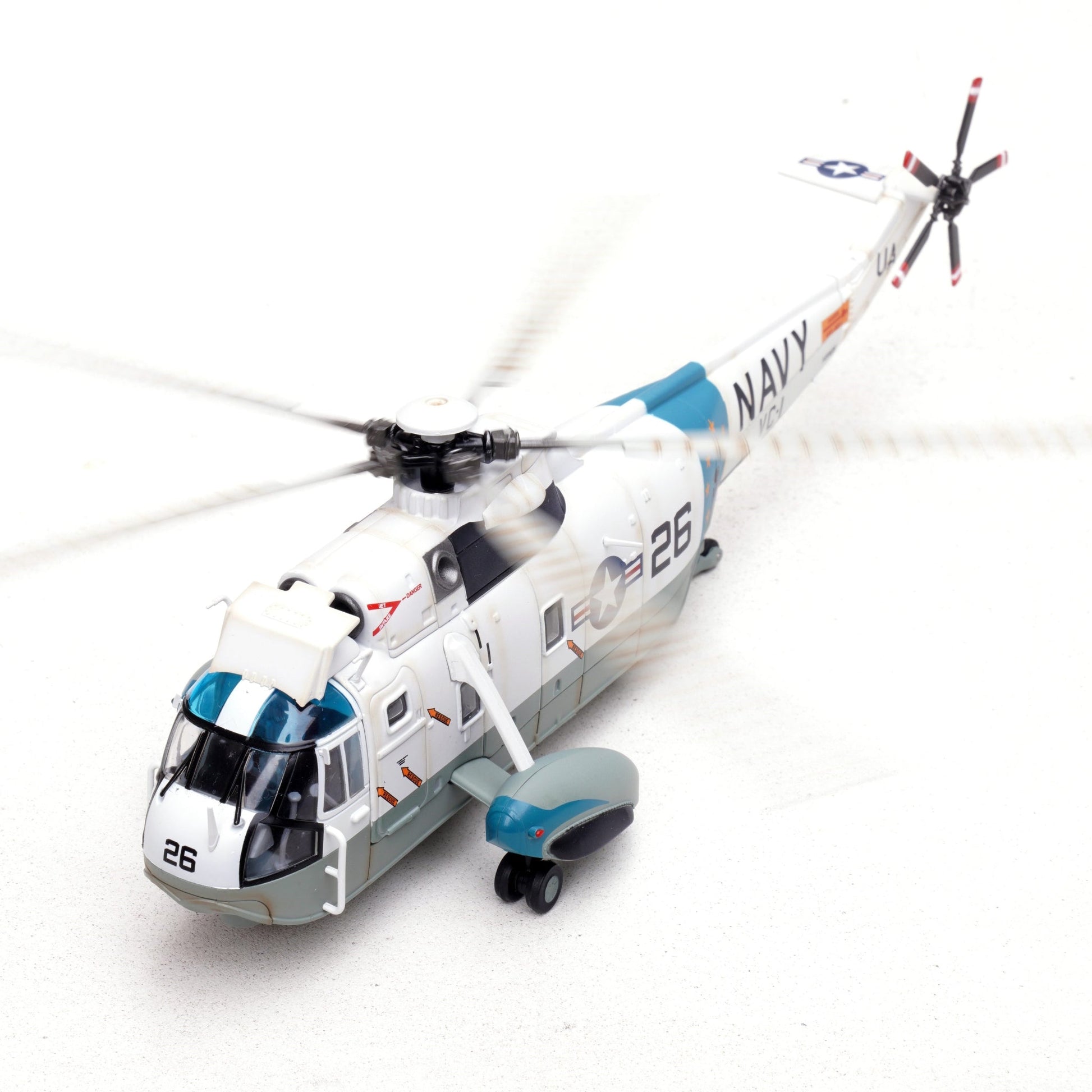 Pre - Order Legion Models LEG - 14055LC 1:72 SH - 3H Sea King – 149925/UA 26, Fleet Composite Squadron 1 (VC - 1) "Blue Alii," U.S. Navy, NAS Barbers Point, Hawaii, 1970s
