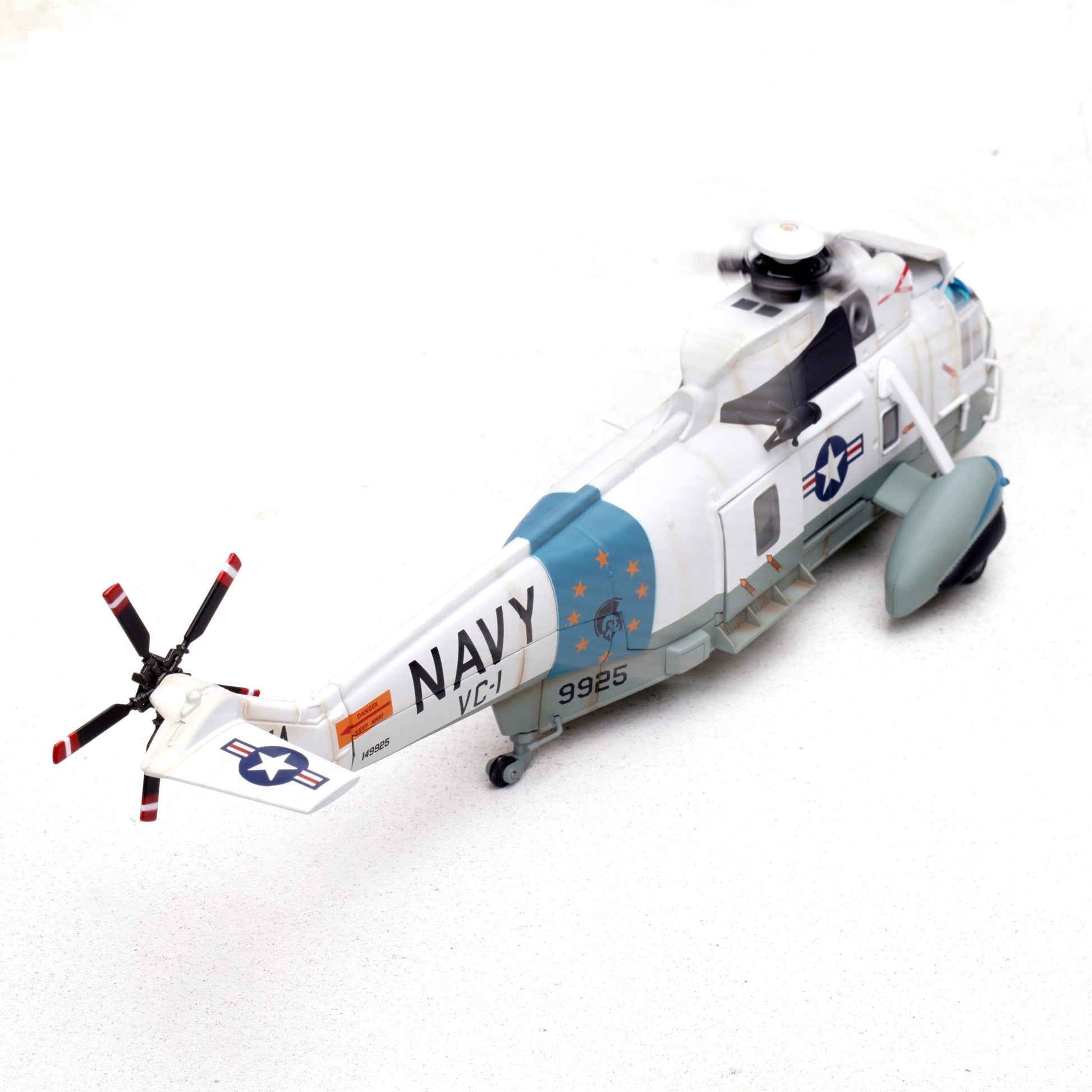 Pre - Order Legion Models LEG - 14055LC 1:72 SH - 3H Sea King – 149925/UA 26, Fleet Composite Squadron 1 (VC - 1) "Blue Alii," U.S. Navy, NAS Barbers Point, Hawaii, 1970s