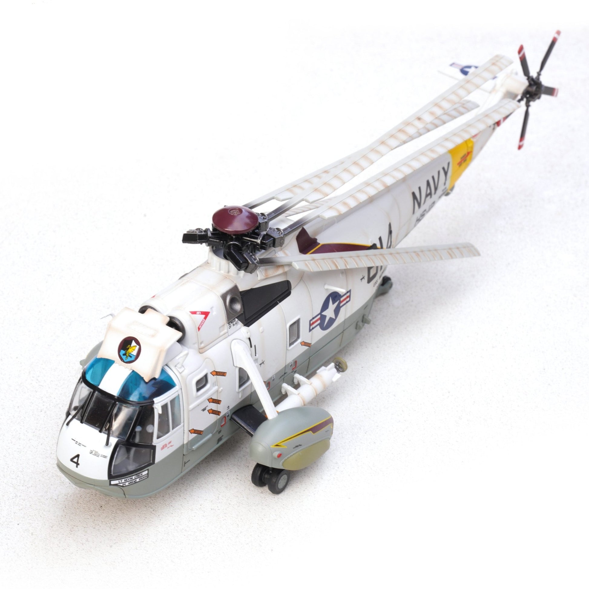 Pre - Order Legion Models LEG - 14055LD 1:72 SH - 3H Sea King 149923/NF 614, Helicopter Anti - Submarine Warfare Squadron 12 (HS - 12) "Wyverns," Carrier Air Wing 5, USS Midway (CV - 41), U.S. Navy, 1980s