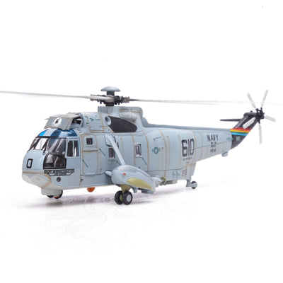 Pre - Order Legion Models LEG - 14055LF 1:72 SH - 3H Sea King with Magnetic Anomaly Detector – 149713/NK 610, Helicopter Anti - Submarine Squadron 8 (HS - 8) "Eightballers," Carrier Air Wing 14, USS Independence (CV - 62), U.S. Navy, Early 1990s
