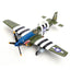 Pre - Order Legion Models LEG - 14606LF 1:72 P - 51B Mustang - John Bennett, 487th Fighter Squadron, 352nd Fighter Group "Blue - Nosed Bastards of Bodney," USAAF, RAF Bodney, England, 1944