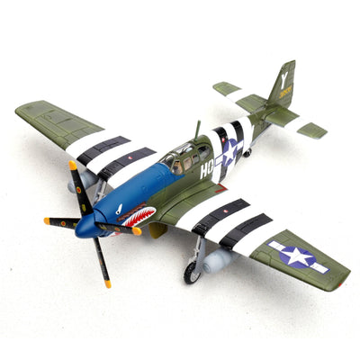 Pre - Order Legion Models LEG - 14606LF 1:72 P - 51B Mustang - John Bennett, 487th Fighter Squadron, 352nd Fighter Group "Blue - Nosed Bastards of Bodney," USAAF, RAF Bodney, England, 1944