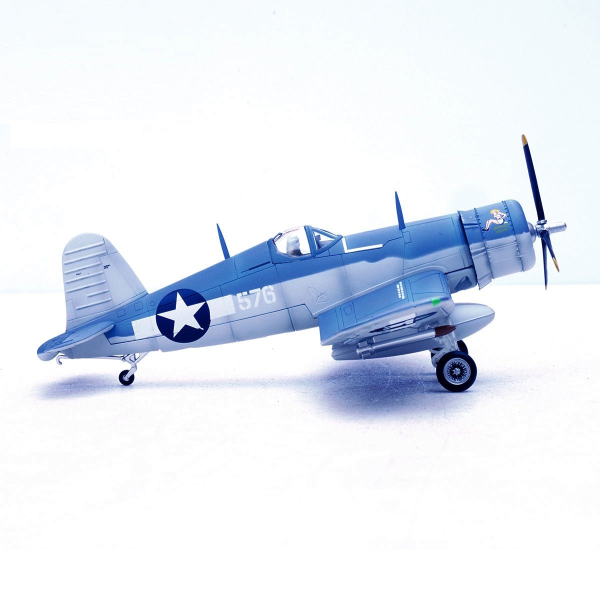 Pre - Order Legion Models LEG - 14619LI 1:72 "Marines Dream," 5 - victory ace Capt. Edwin Olander, Marine Fighter Squadron 214 (VMF - 214) "Black Sheep," Vella Lavella (Solomon Islands), October 1943