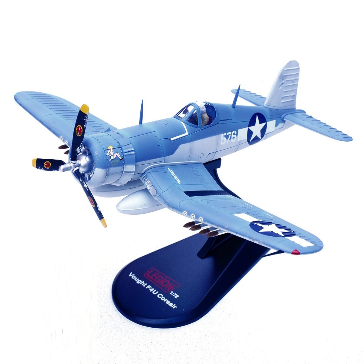 Pre - Order Legion Models LEG - 14619LI 1:72 "Marines Dream," 5 - victory ace Capt. Edwin Olander, Marine Fighter Squadron 214 (VMF - 214) "Black Sheep," Vella Lavella (Solomon Islands), October 1943