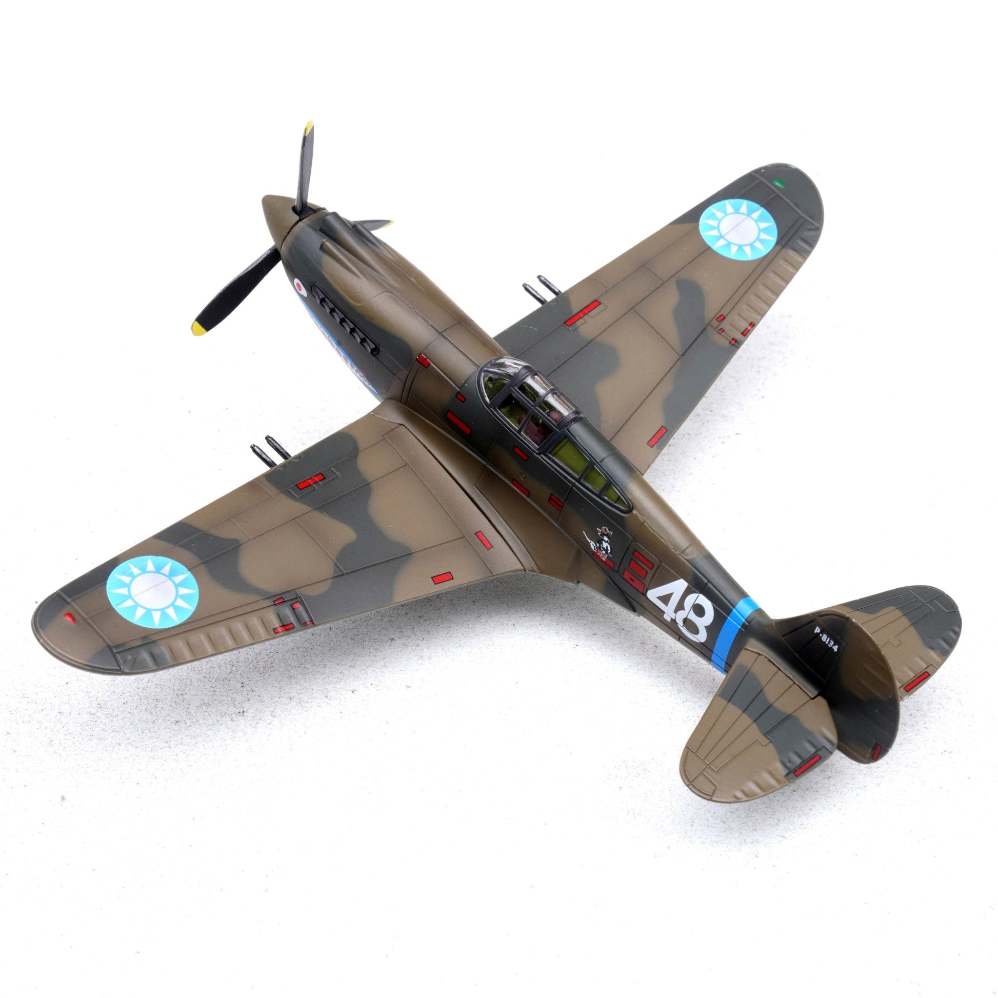 Pre - Order Legion Models LEG - 14623LC 1:72 "White 48," 20 - victory ace David Lee "Tex" Hill, 2nd Squadron "Panda Bears," China, 1941 - 42