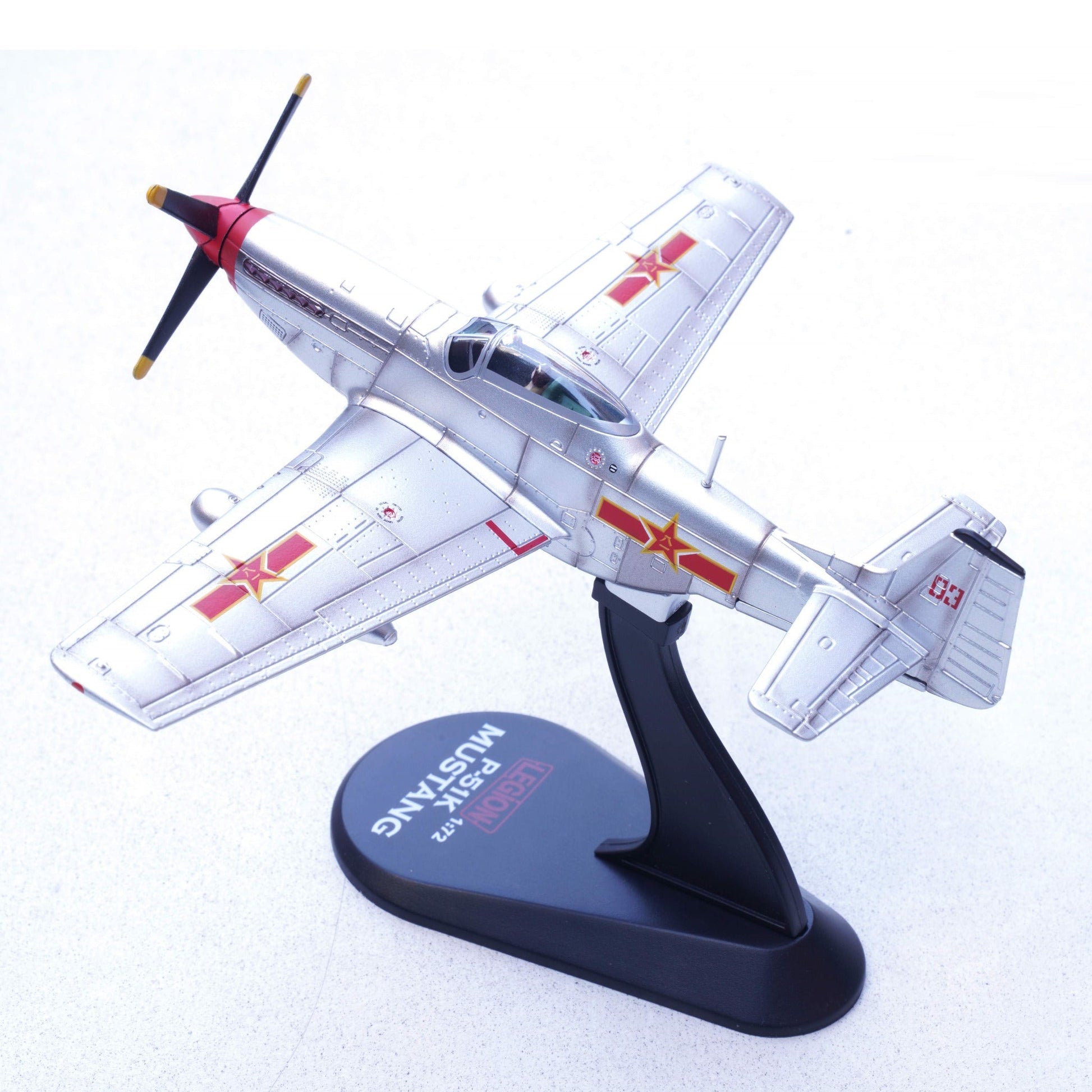Pre - Order Legion Models LEG - 14663LA 1:72 P - 51D Mustang People's Liberation Army Air Force (Captured from Chinese Nationalist forces, Chinese People's Revolution Military Museum)