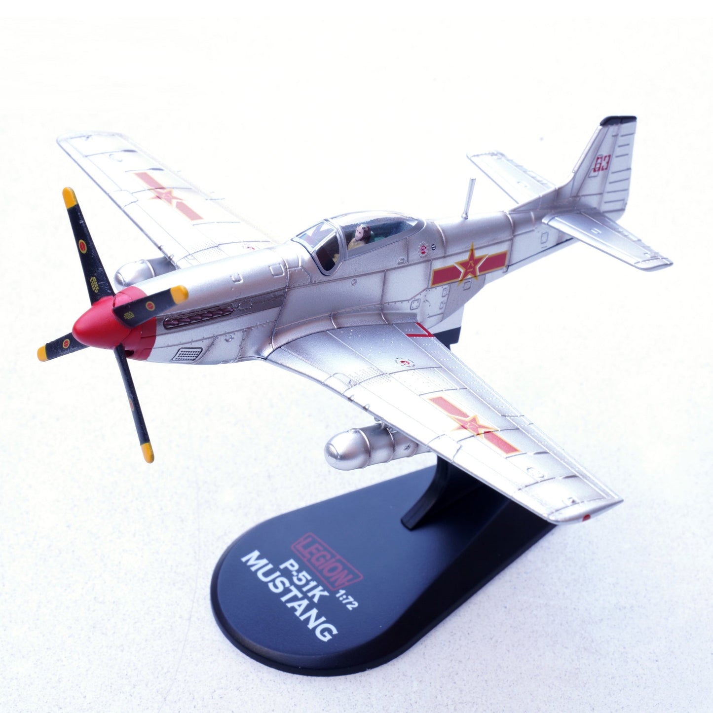 Pre - Order Legion Models LEG - 14663LA 1:72 P - 51D Mustang People's Liberation Army Air Force (Captured from Chinese Nationalist forces, Chinese People's Revolution Military Museum)