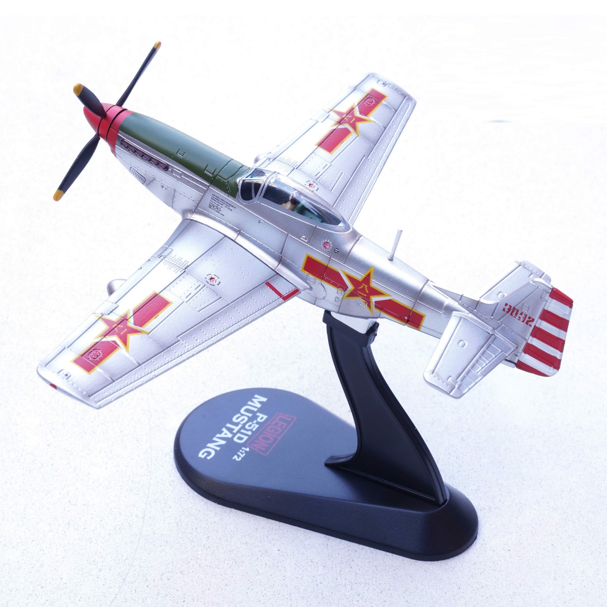 Pre - Order Legion Models LEG - 14663LB 1:72 P - 51K Mustang People's Liberation Army Air Force, 1949 (Captured from Chinese Nationalist forces, Chinese Aviation Museum)