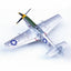 Pre - Order Legion Models LEG - 14663LC 1:72 P - 51D Mustang "Feeble Eagle," 18.5 - victory ace Glenn T. Eagleston, 353rd Fighter Squadron, 354th Fighter Group, Ninth Air Force, USAAF, 1945