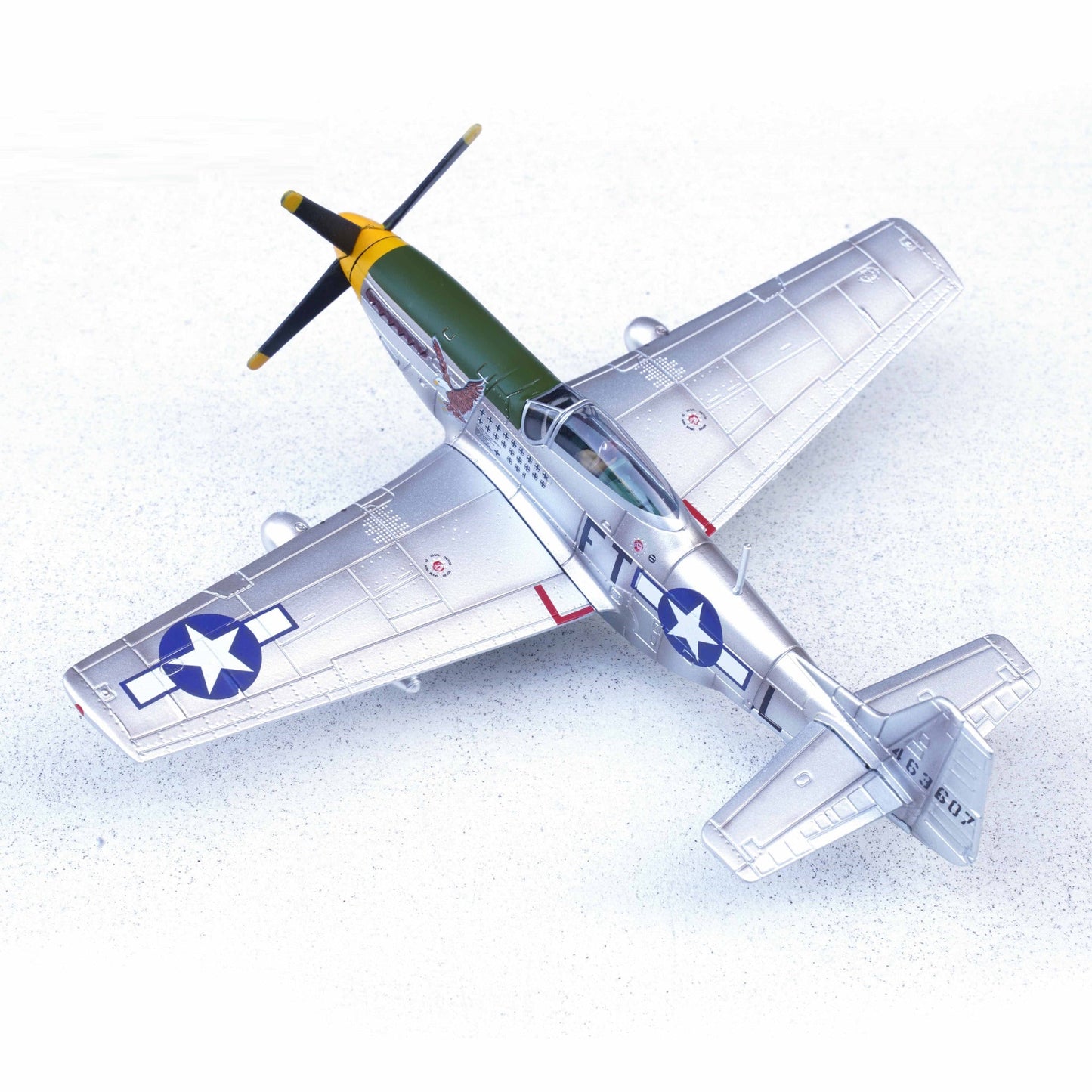 Pre - Order Legion Models LEG - 14663LC 1:72 P - 51D Mustang "Feeble Eagle," 18.5 - victory ace Glenn T. Eagleston, 353rd Fighter Squadron, 354th Fighter Group, Ninth Air Force, USAAF, 1945