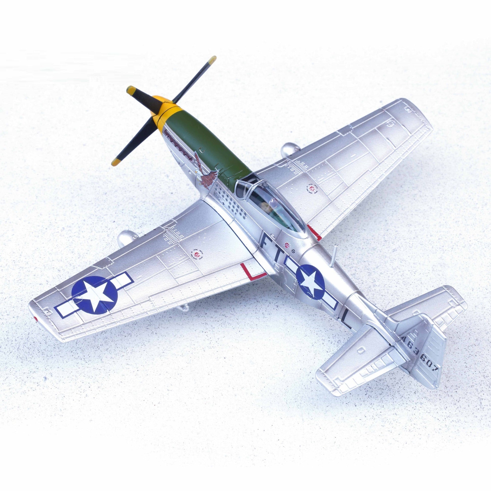 Pre - Order Legion Models LEG - 14663LC 1:72 P - 51D Mustang "Feeble Eagle," 18.5 - victory ace Glenn T. Eagleston, 353rd Fighter Squadron, 354th Fighter Group, Ninth Air Force, USAAF, 1945