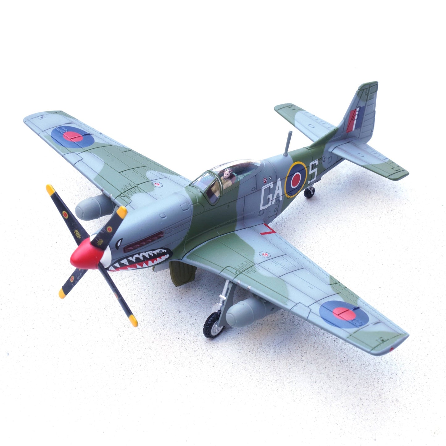 Pre - Order Legion Models LEG - 14663LD 1:72 Mustang Mk.IV – KH774, F/L Ellis Blanchford, No. 112 "Shark" Squadron, 239 Wing, Royal Air Force, Italy, Spring 1945