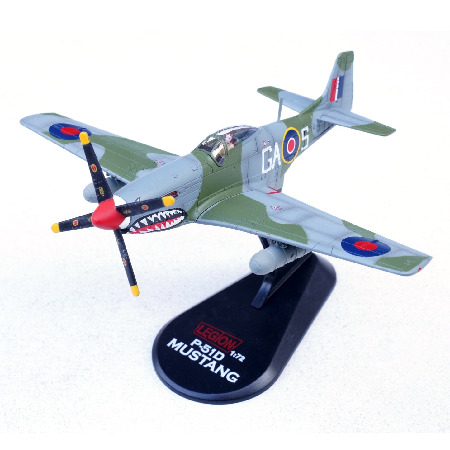 Pre - Order Legion Models LEG - 14663LD 1:72 Mustang Mk.IV – KH774, F/L Ellis Blanchford, No. 112 "Shark" Squadron, 239 Wing, Royal Air Force, Italy, Spring 1945
